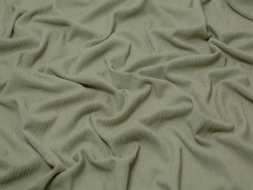 Minerva Core Range Tree Bark Textured Stretch Woven Crepe Fabric Light Khaki