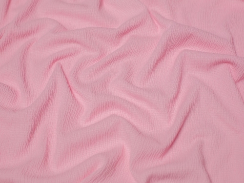 Minerva Core Range Tree Bark Textured Stretch Woven Crepe Fabric Light Pink
