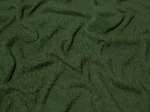 Minerva Core Range Tree Bark Textured Stretch Woven Crepe Fabric Dark Khaki