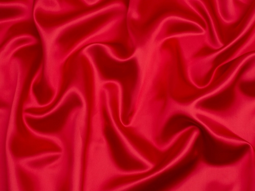 Luxury Viscose Satin Fabric Red