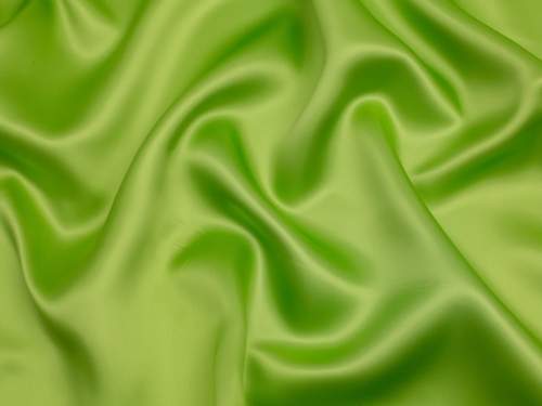 Luxury Viscose Satin Fabric Lime Green