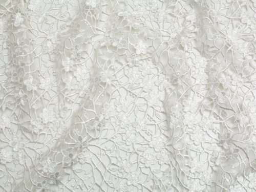 Minerva Core Range Heavy Guipure Lace Fabric Ivory