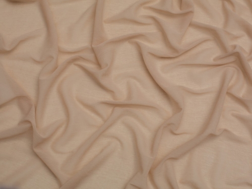 Minerva Core Range Sheer Chiffon Stretch Knit Mesh Fabric Camel