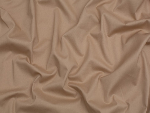 Minerva Core Range BCI Stretch Woven Cotton Poplin Fabric Camel