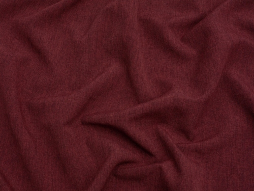 Water Resistant Polyester Suiting Fabric Burgundy