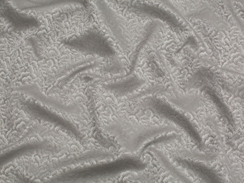 Minerva Core Range Freith Woven Jacquard Fabric Silver