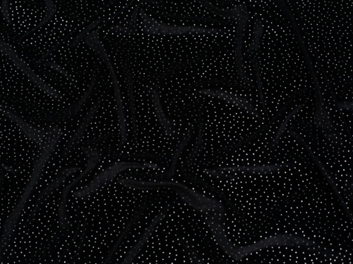 Minerva Core Range Metallic Velvet Stretch Knit Fabric Black & Silver