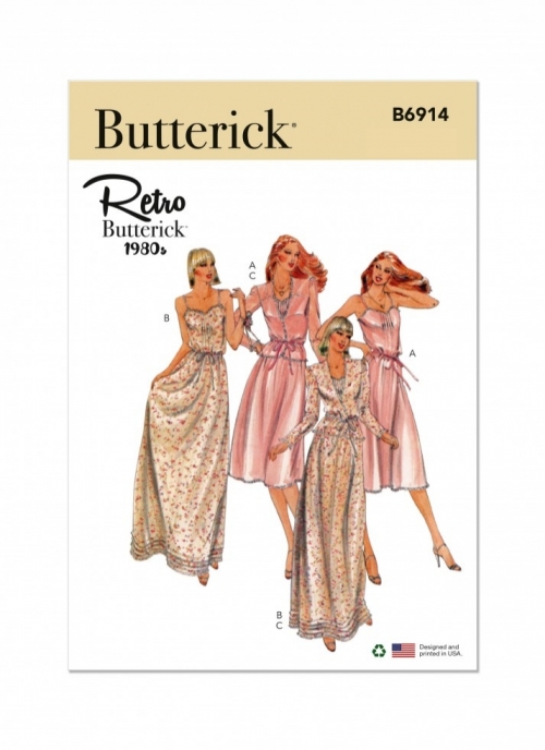 Butterick Paper Sewing Pattern 6914