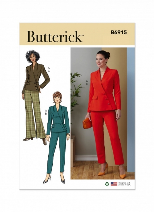 Butterick Paper Sewing Pattern 6915