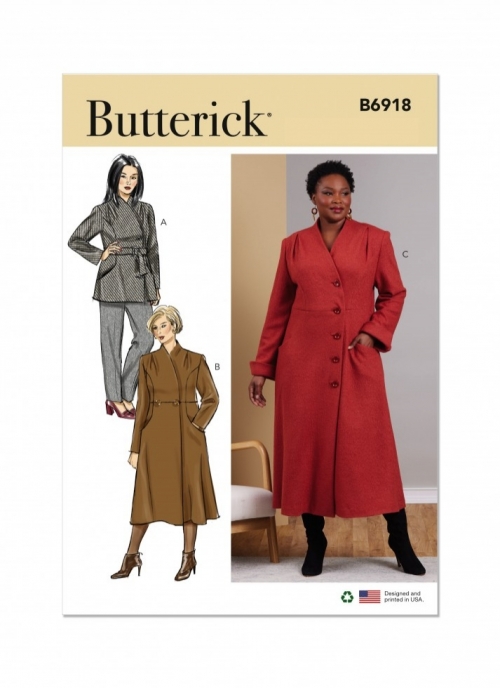 Butterick Paper Sewing Pattern 6918