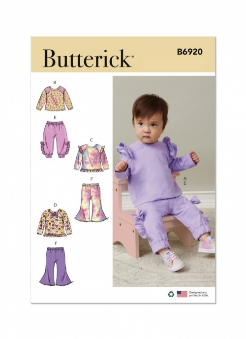 Butterick Paper Sewing Pattern 6920