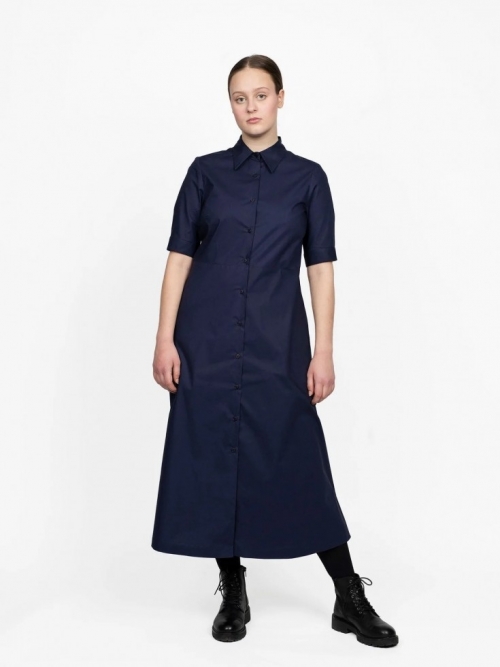 The Assembly Line Paper Sewing Pattern Shirt Dress