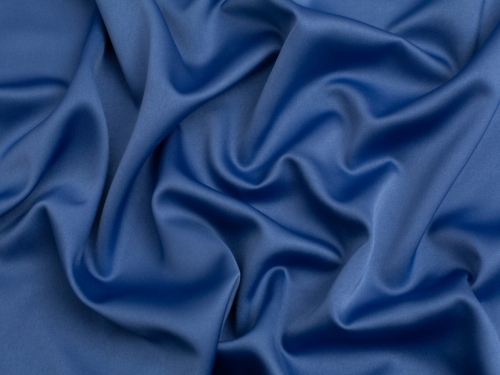 Minerva Core Range Royal Micro Satin Fabric Royal Blue