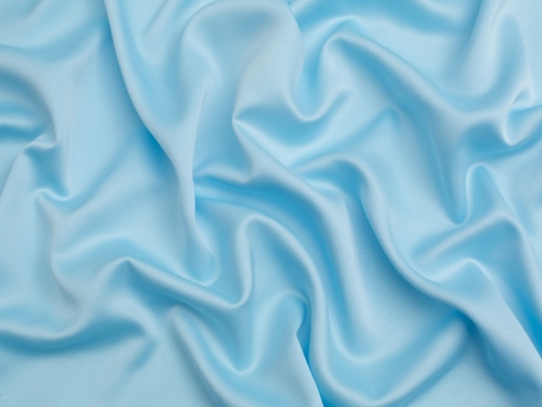 Minerva Core Range Royal Micro Satin Fabric Sky Blue