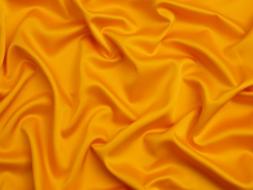 Minerva Core Range Royal Micro Satin Fabric Yellow