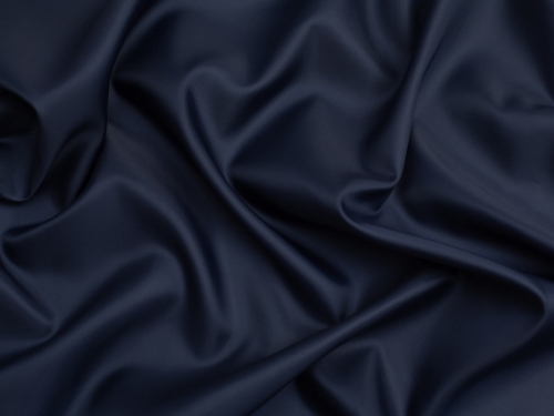 Minerva Core Range Recycled Polyester Twill Lining Fabric Navy Blue