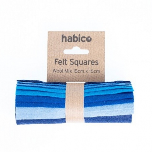 Minerva Core Range Wool Felt Fabric Packs Mix 8