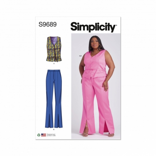 Simplicity Paper Sewing Pattern 9689