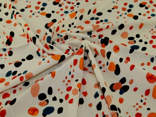 Minerva Exclusive Pebble Stone Linen Viscose Blend POD Fabric Coast