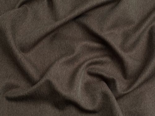 Minerva Core Range Herringbone Melange Polyester Suiting Fabric Brown