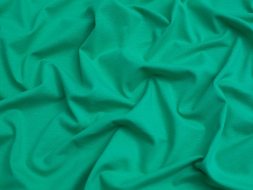 Minerva Core Range Cotton Lycra Jersey Stretch Knit Fabric Bright Jade