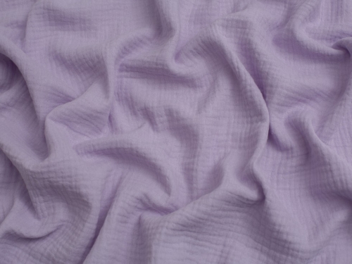 Minerva Core Range Cotton Double Gauze Fabric Pastel Lilac