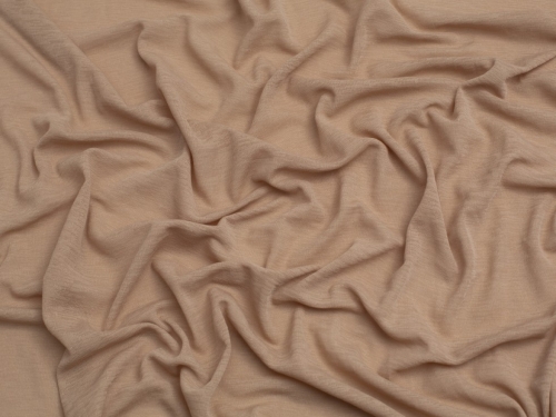 Minerva Core Range Onion Skin Fine Sweater Knit Stretch Fabric Camel