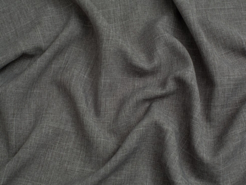 Minerva Core Range Oxford Melange Polyester Suiting Fabric Light Grey