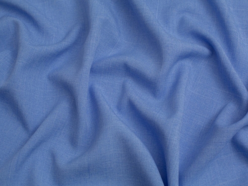 Minerva Core Range Oxford Melange Polyester Suiting Fabric Sky Blue