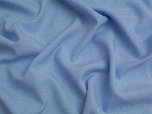 Minerva Core Range Oxford Melange Polyester Suiting Fabric Light Blue