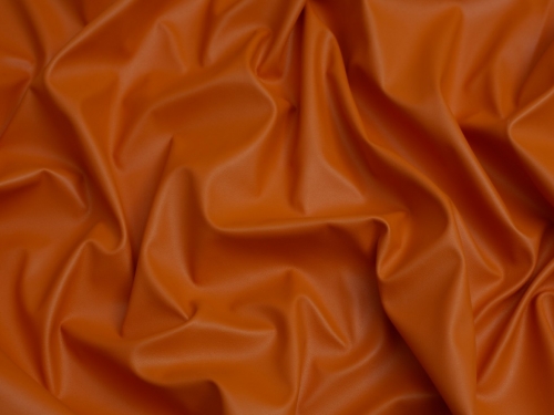 Minerva Core Range Soft Supple Stretch Faux Leather Fabric Burnt Orange