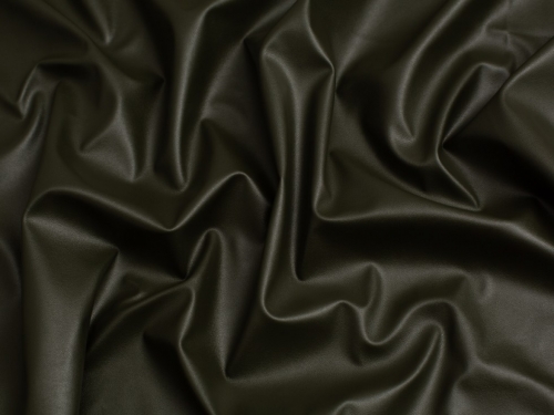 Minerva Core Range Soft Supple Stretch Faux Leather Fabric Khaki Olive