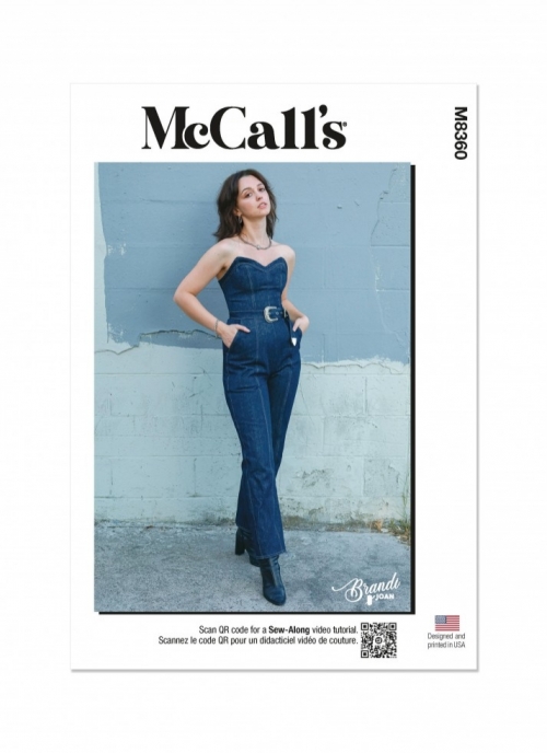 McCalls Paper Sewing Pattern 8360