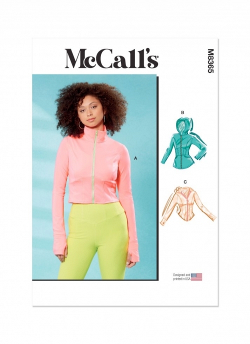 McCalls Paper Sewing Pattern 8365