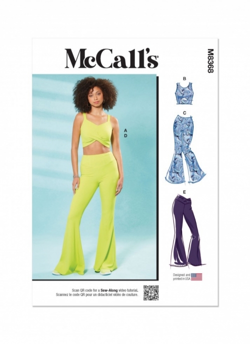 McCalls Paper Sewing Pattern 8368