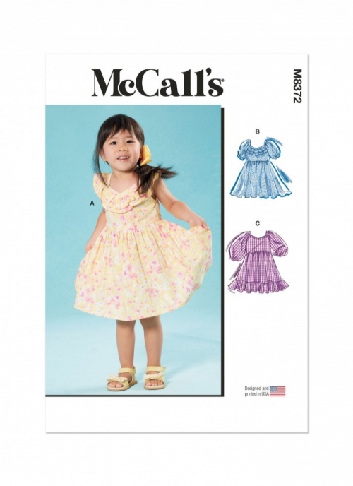 McCalls Paper Sewing Pattern 8372