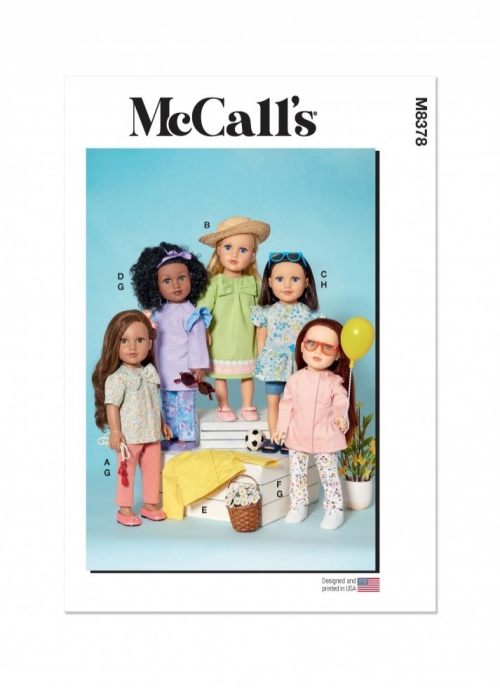 McCalls Paper Sewing Pattern 8378