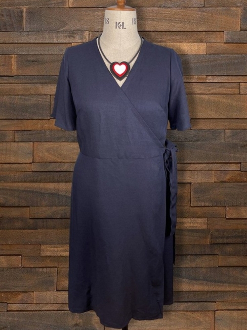 Sussex Seamstress Paper Sewing Pattern Chichester Wrap Dress