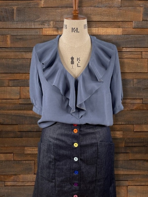Sussex Seamstress Paper Sewing Pattern Fittleworth Blouse