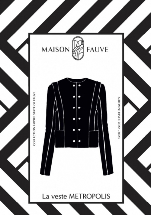 Maison Fauve Paper Sewing Pattern Metropolis Jacket