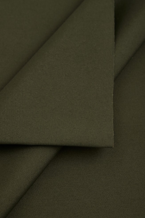 Mind The MAKER Recycled Polly Canvas Fabric Khaki