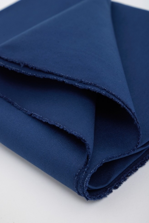 Mind The MAKER Fargo Cotton Canvas Fabric Navy