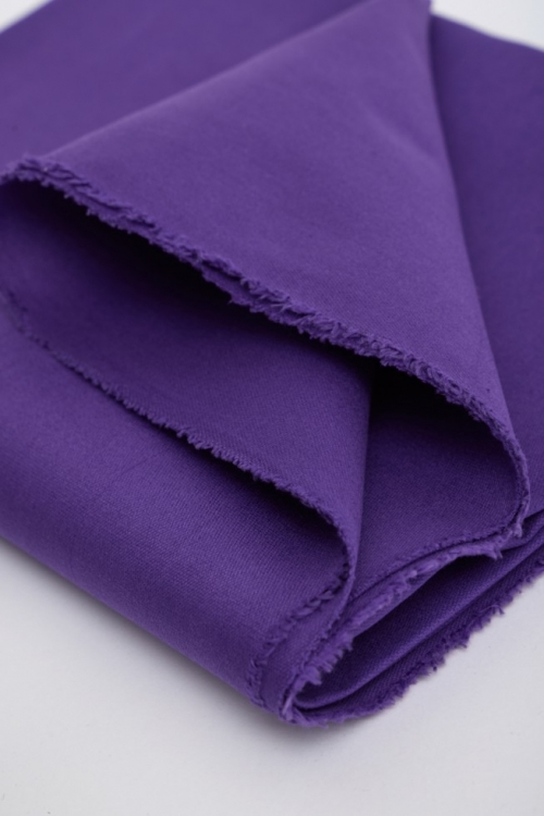 Mind The MAKER Fargo Cotton Canvas Fabric Purple