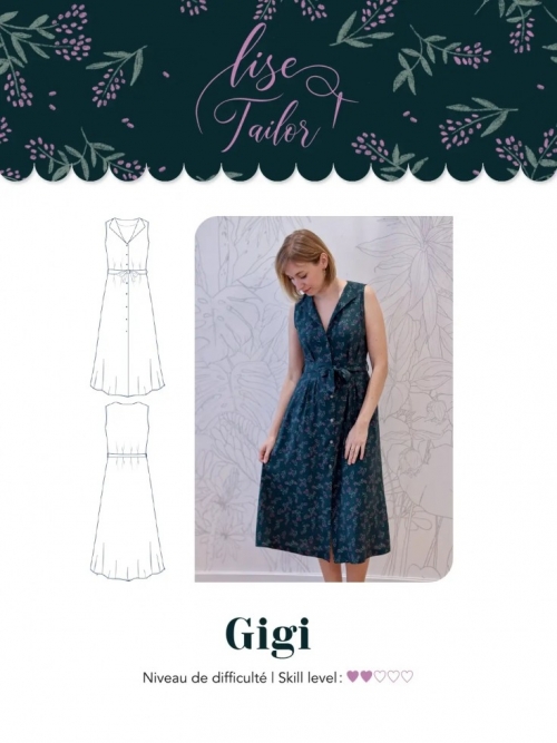 Lise Tailor Paper Sewing Pattern Gigi Dress
