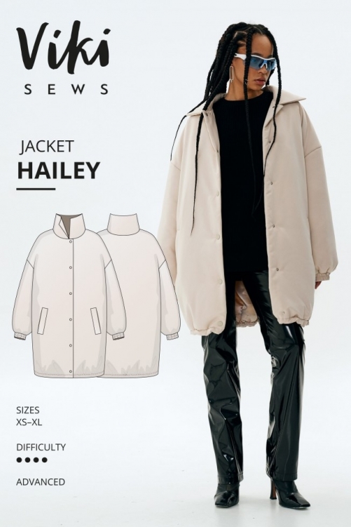 Vikisews Paper Sewing Pattern Hailey Jacket
