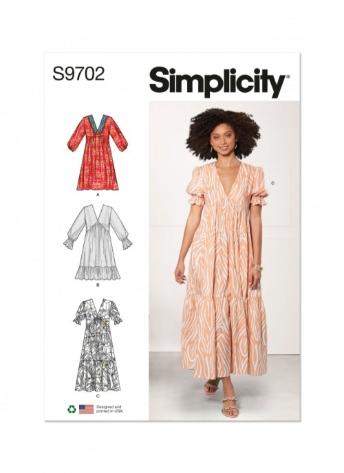 Simplicity Paper Sewing Pattern 9702