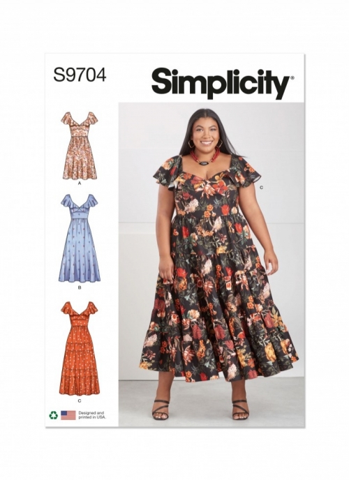 Simplicity Paper Sewing Pattern 9704