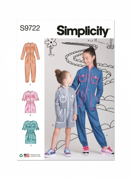 Simplicity Paper Sewing Pattern 9722