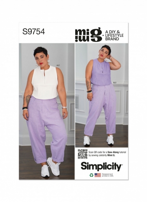 Simplicity Paper Sewing Pattern 9754