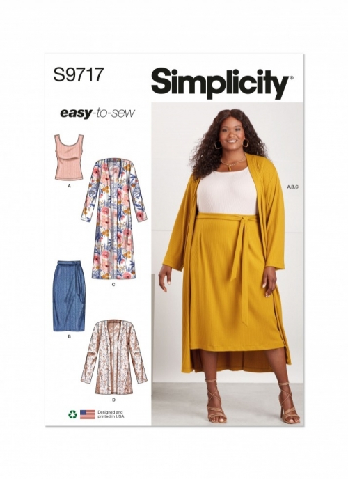 Simplicity Paper Sewing Pattern 9717